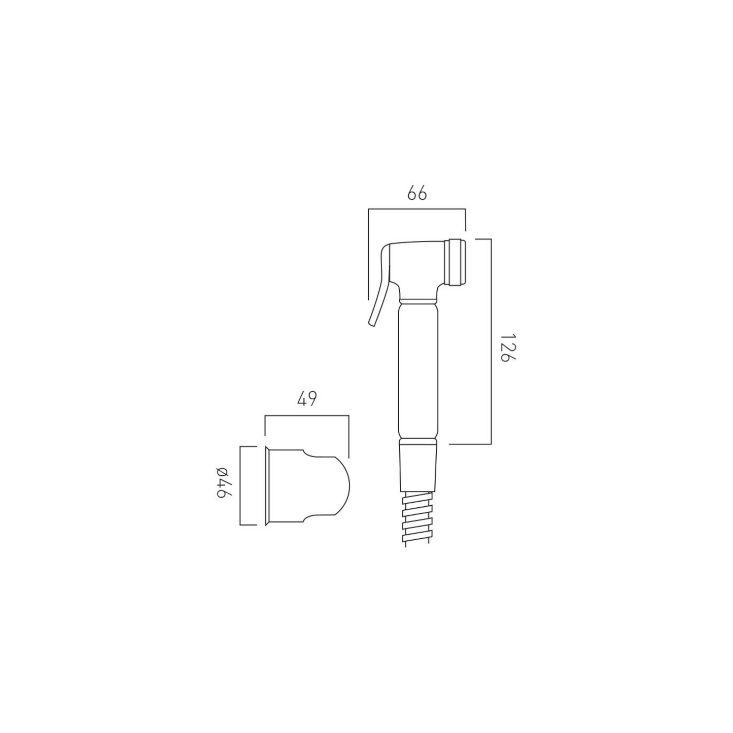 Vado Luxury Bidet Sprayer