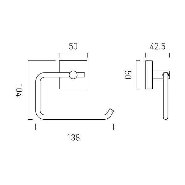Vado Bokx Toilet Roll Holder