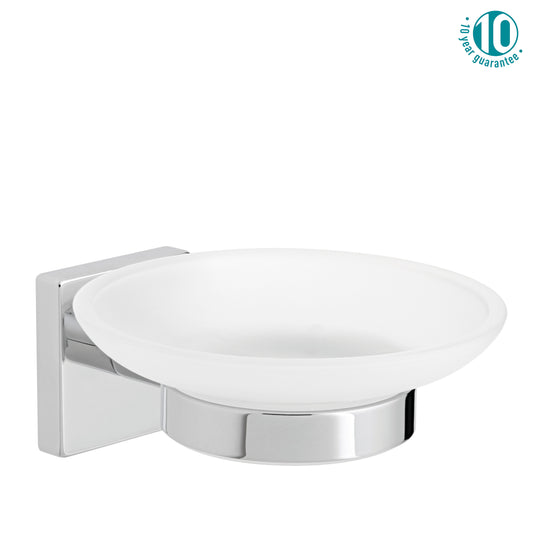 Vado Bokx Frosted Glass Soap Dish & Holder