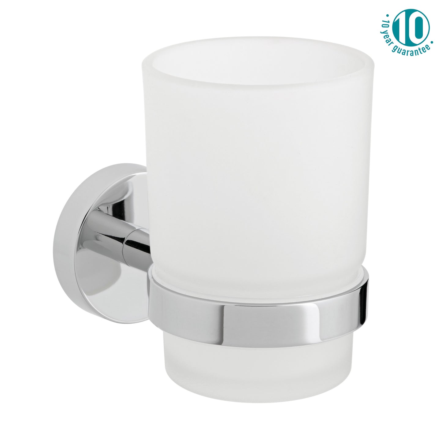 Vado Sirkel Frosted Glass Tumbler & Holder