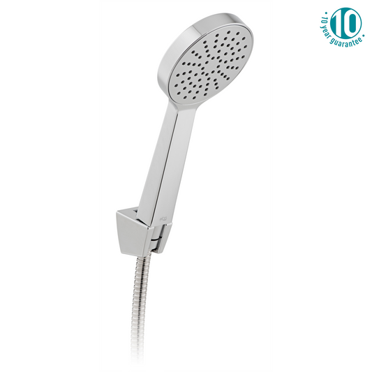 Vado Sirkel Single Function Shower Handset with Hose + Bracket